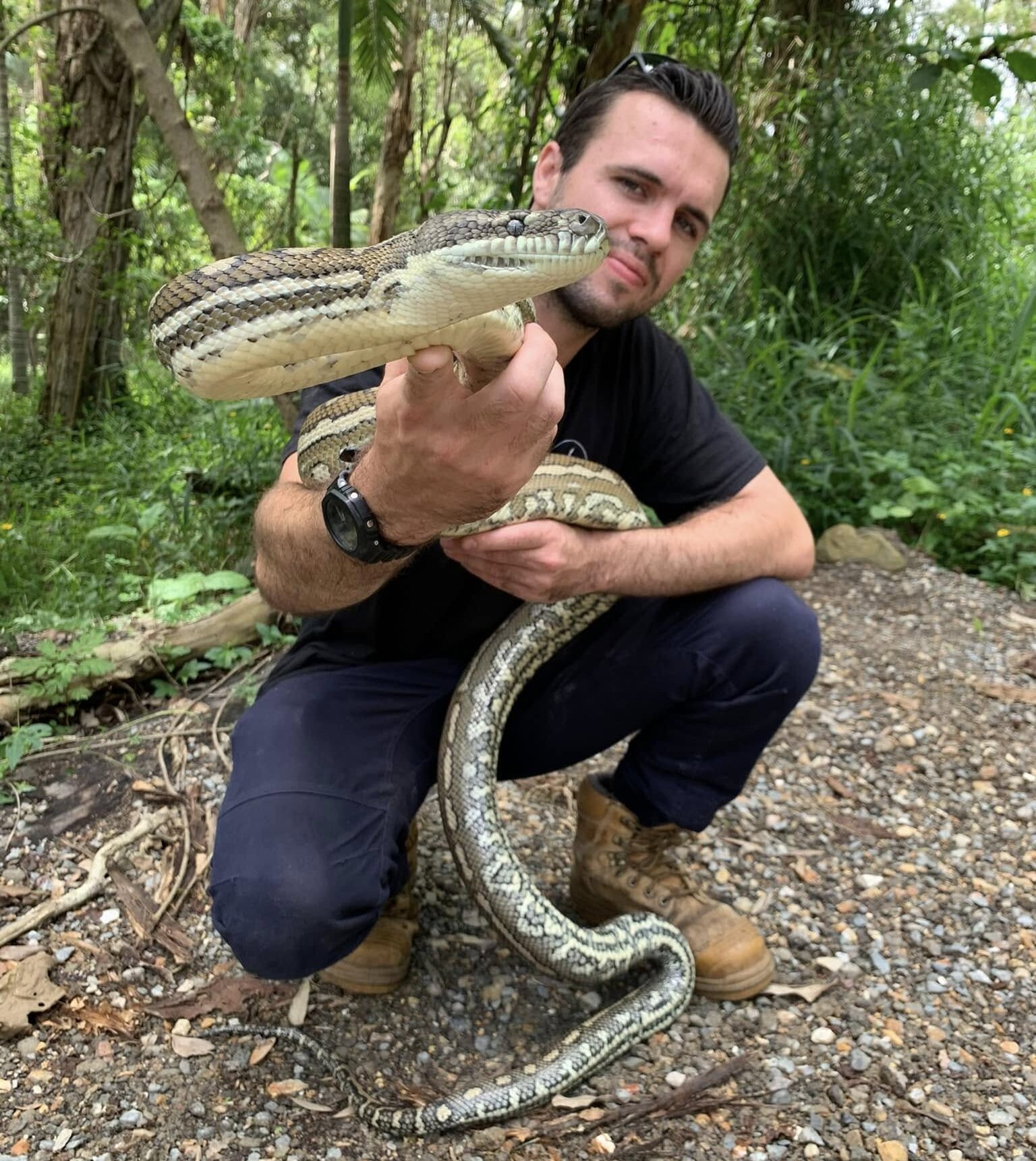 Coomera Snake Catcher Mitch Thorburn